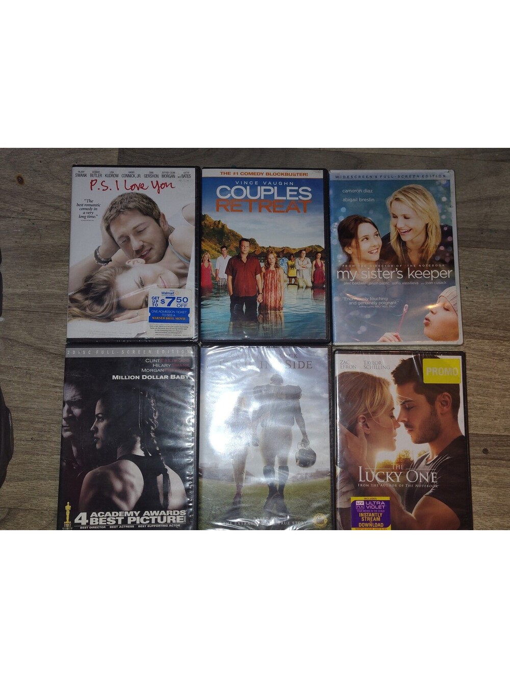 Assorted drama and romance DVD movie lot